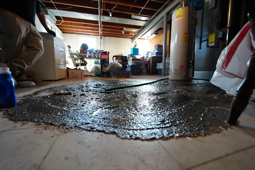 Restoration equipment on an Orlando job